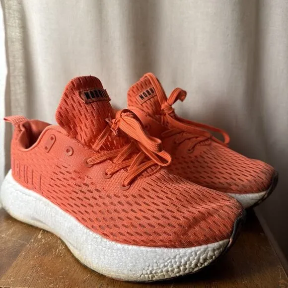 No Bull Journey Shoes Mens 9.5 Running Crossfit Sneakers Womens 11 Coral Jogging