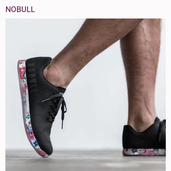 Nobull Floral Trainer Unisex Sneakers Men’s 10 Women’s 11.5