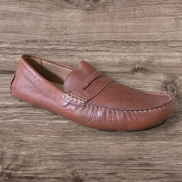 Nordstrom Leather Brown Loafers