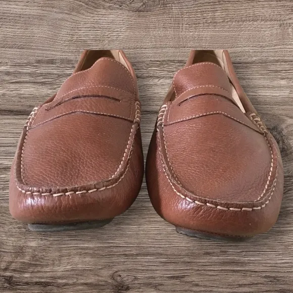 Nordstrom Leather Brown Loafers