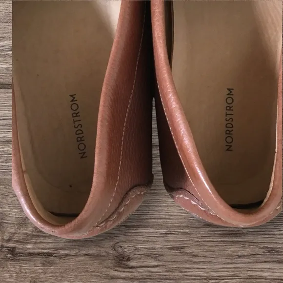 Nordstrom Leather Brown Loafers