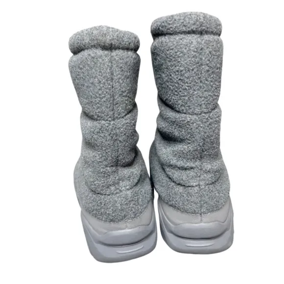 North Face Womens Heat Seeker 200 Fleece Low Rise Winter Weatherproof Gray Boots