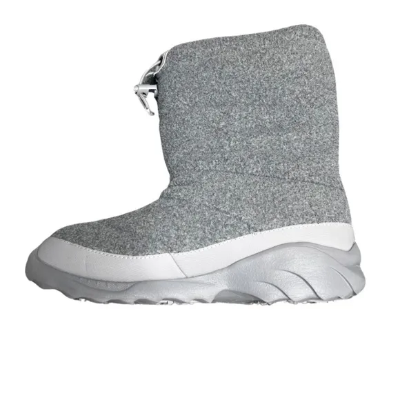 North Face Womens Heat Seeker 200 Fleece Low Rise Winter Weatherproof Gray Boots