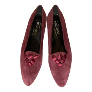 Nuovo Nicar Creazioni Suede Shoes NEW Size 8B flats loafers