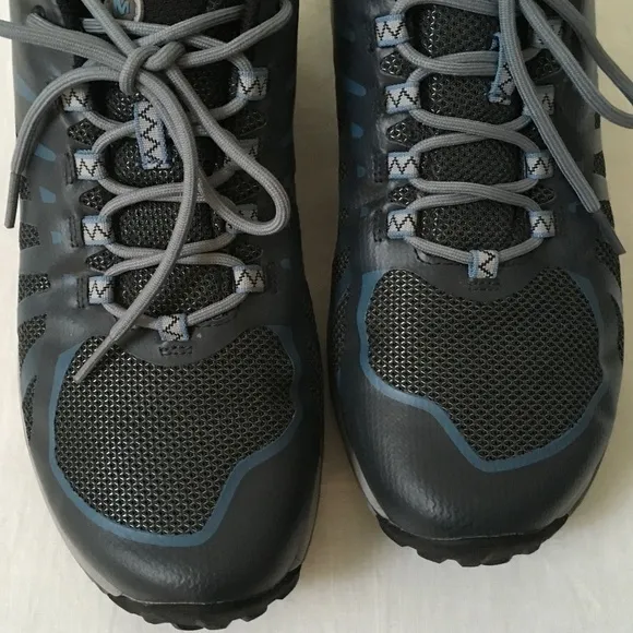 NWOB MERRELL Siren Edge Q2 Hiking Shoe Sneaker Size 10 Blue Black G…