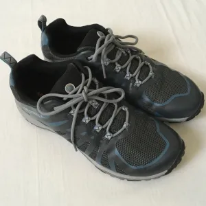 NWOB MERRELL Siren Edge Q2 Hiking Shoe Sneaker Size 10 Blue Black G…
