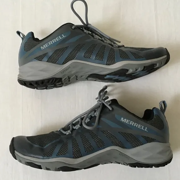 NWOB MERRELL Siren Edge Q2 Hiking Shoe Sneaker Size 10 Blue Black G…