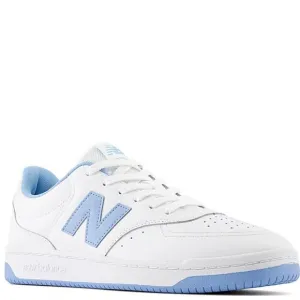 NWOB NEW BALANCE BB80 Court Legacy Sneakers 10 White Light Blue Fashion Casual