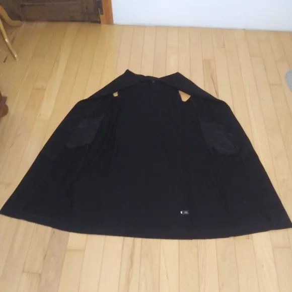 NWOT Boston Proper Beyond Travel Collection long open front vest 2 pockets