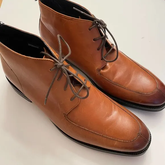 NWOT Cole Haan Men's Wagner Grand Apron Chukka Boot Waterproof Size 10.5