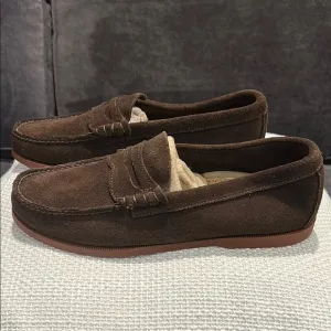 NWOT G. H. Bass &amp; Co. Weejuns Men’s Soft Brown Suede Loafers Size 10.5