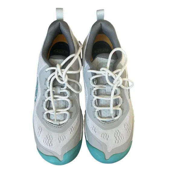 NWOT Keen Nxis Speed Hiking Shoes Women Size 7 Gray Low Top Lightweight Sneakers
