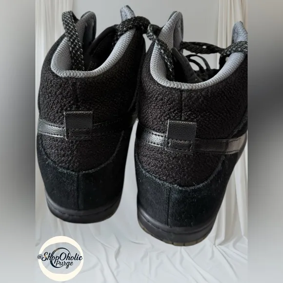 NWOT Nike Dunk Sky Hi Black Wedge Sneakers – Women’s Size 7.5