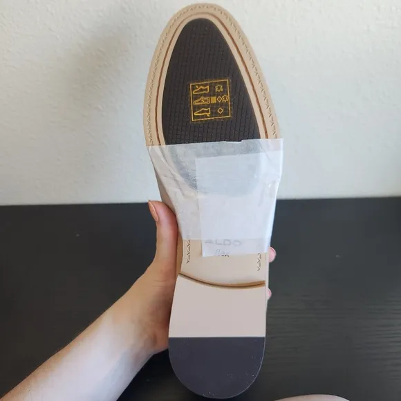 NWT Aldo Men's Hattemseflex Loafer Medium Beige 7.5