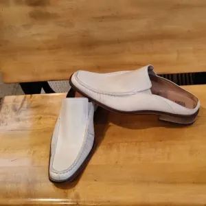NWT Brummel Spatarella cream loafers made in Italy size 41