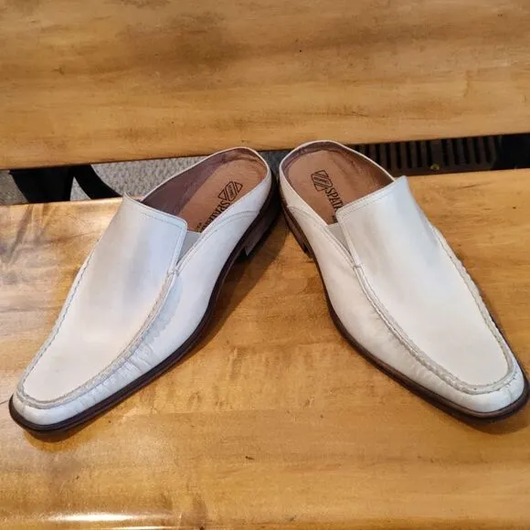 NWT Brummel Spatarella cream loafers made in Italy size 41
