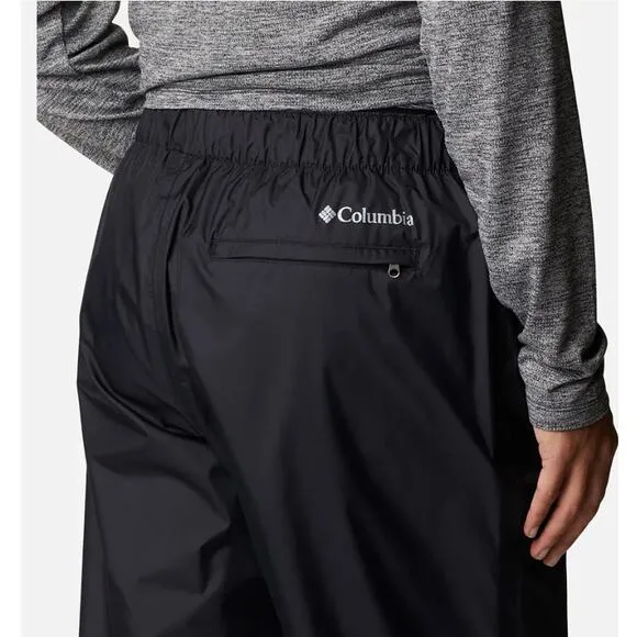NWT Columbia Men's Waterbrook II Rain Pant -Size Large/Short