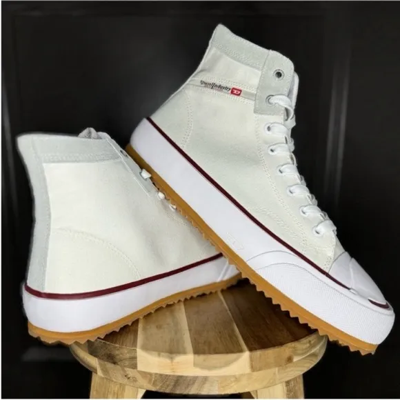 🔥NWT Diesel S-Principia Mid Sneaker, Size 12 | Iconic Style, Ultimate Comfort!