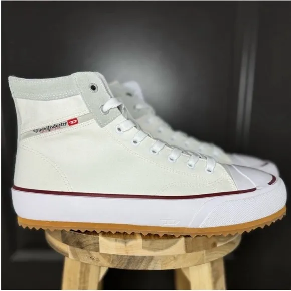 🔥NWT Diesel S-Principia Mid Sneaker, Size 12 | Iconic Style, Ultimate Comfort!