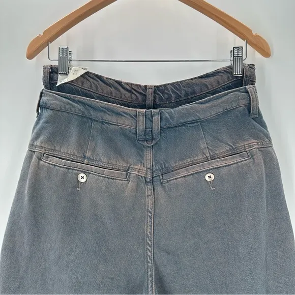 NWT Free People We The Free Nocturne Double Hem Trouser Jeans