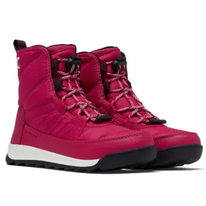 NWT Girl's Sorel Whitney II  Short Lace Boots with Waterproof Comfort