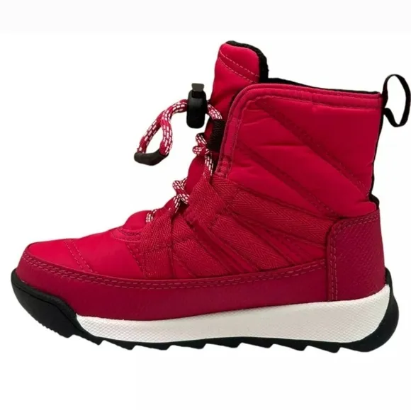 NWT Girl's Sorel Whitney II  Short Lace Boots with Waterproof Comfort