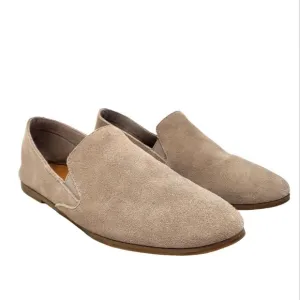 NWT LUCKY BRAND Charsa2 Soft Suede Slip On Loafers Size 9.5M Tan