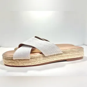NWT Lucky Brand Women's Gayte Espadrille Platform Slides Women's Shoes Size 8.5