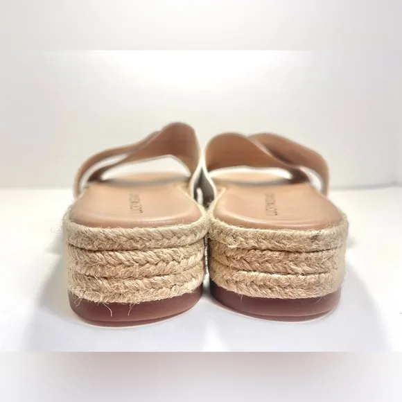NWT Lucky Brand Women's Gayte Espadrille Platform Slides Women's Shoes Size 8.5