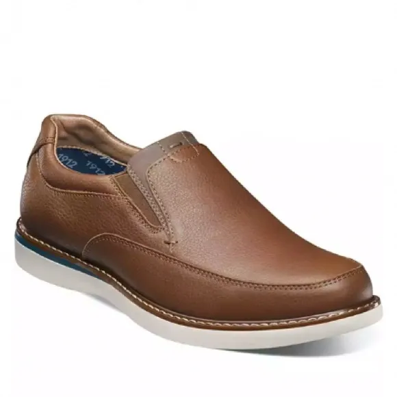 NWT Nunn Bush Men’s Bayridge Moccasin Toe Slip-on Loafers  Sz 7 1/2