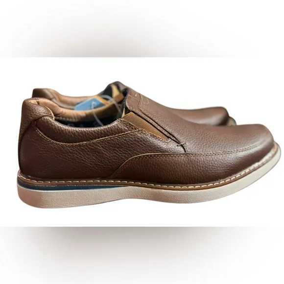 NWT Nunn Bush Men’s Bayridge Moccasin Toe Slip-on Loafers  Sz 7 1/2