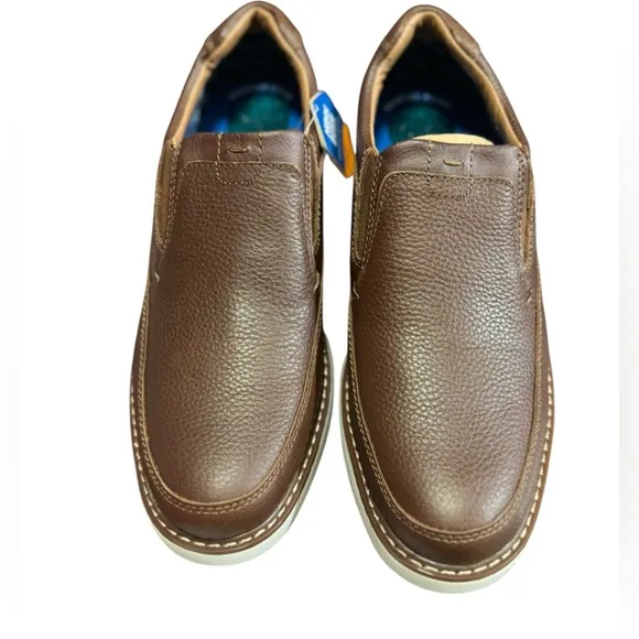 NWT Nunn Bush Men’s Bayridge Moccasin Toe Slip-on Loafers  Sz 7 1/2