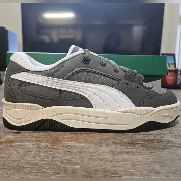 NWT Puma 180 Men's Sneakers - Grey/White - Code: 38926702