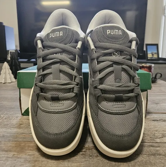NWT Puma 180 Men's Sneakers - Grey/White - Code: 38926702