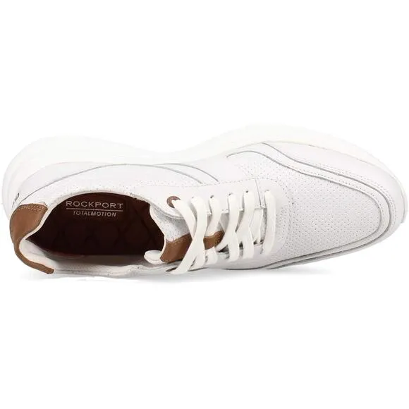 NWT Rockport Men's Casual and Fashion Sneakers, White, 12