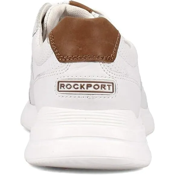 NWT Rockport Men's Casual and Fashion Sneakers, White, 12
