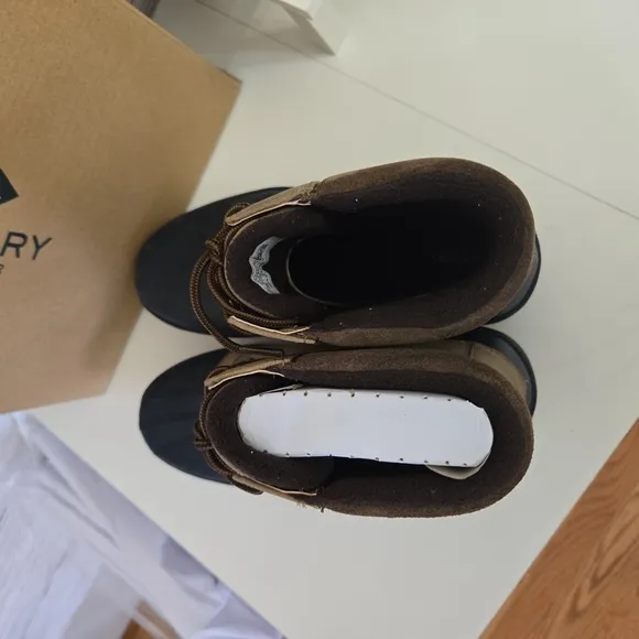 NWT Sperry Men's Cold Bay Wateproof Boot Taupe Size 10