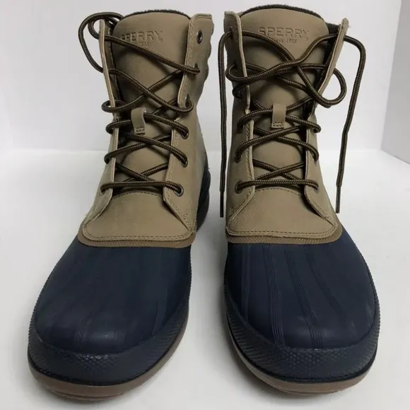 NWT Sperry Men's Cold Bay Wateproof Boot Taupe Size 10