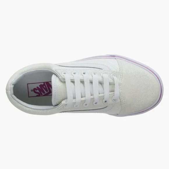 NWT Vans Old Skool Glitter Lace Sneakers