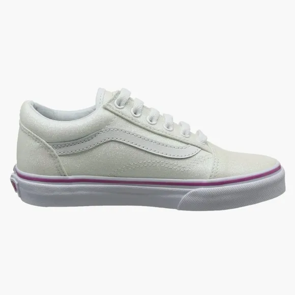 NWT Vans Old Skool Glitter Lace Sneakers
