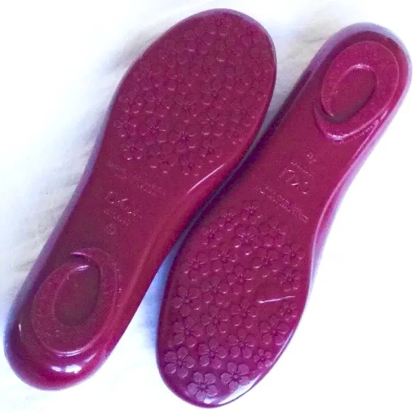 Oka-B Mary Ballet Flat in Port / Burgundy Sz 10