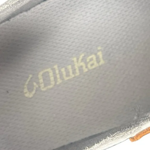 OKUKAI Mio Li in Mist Grey/Poi Mesh Lace Up Sneakers Men’s Size 8