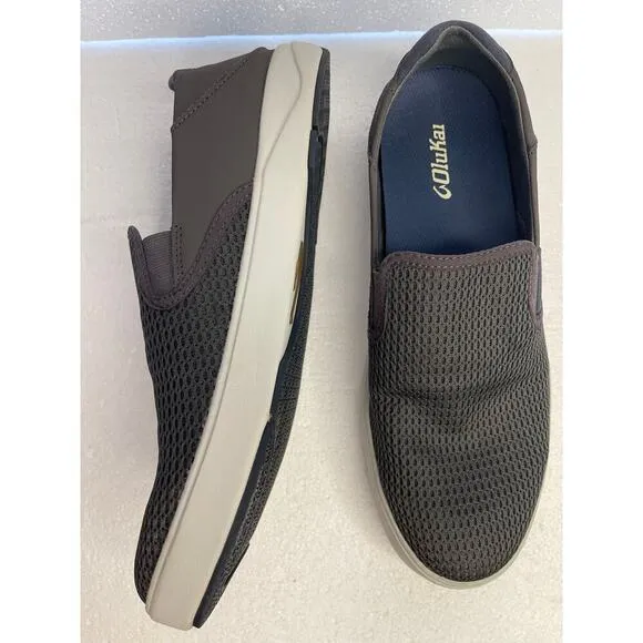 Olukai Lae’ahi Men’s slip on sneakers 11 Lightweight Barefoot Feel