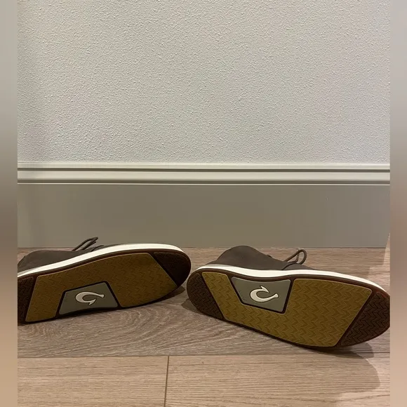 Olukai Papakū 'Ili Men’s Waterproof Leather Boots