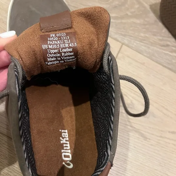 Olukai Papakū 'Ili Men’s Waterproof Leather Boots