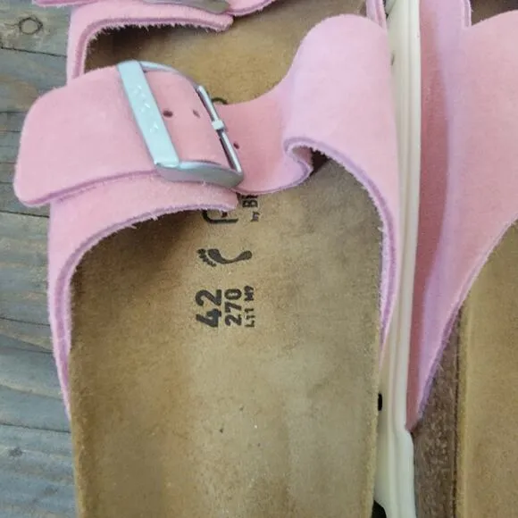 Papillio Birkenstock Sz 42 | W Sz 11 Arizona Chunky Candy Pink Sandal Narrow NEW
