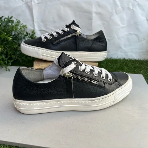 Paul Green Tamara CupsoleSneaker (Women) black/white Uk 5 US 7.5 gently used