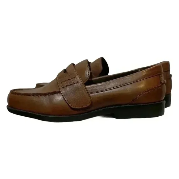Pedilite Scott Loafer 8.5 Brown Comfort Neuropathy Support Casual Quiet Luxury