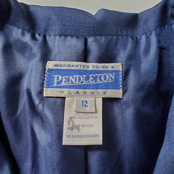 Pendleton NWOT All Season 3 Button Blazer Jacket