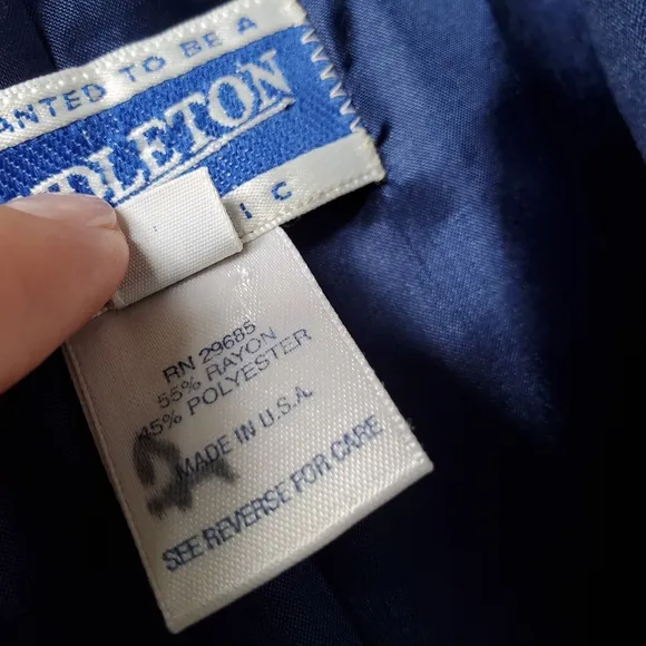 Pendleton NWOT All Season 3 Button Blazer Jacket